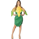 Rasta Imposta Corn on the Cob Dress Halloween Costume, Women's Size 2-8