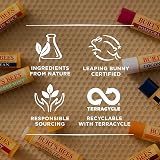 Burt's Bees Mint Cocoa 100% Natural Lip Balm 0.15 oz Tube view 6