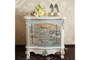 Flortlias Large Decoupage Paper for Furniture, Floral Printed Tissue Paper for Furniture, DIY Crafts Rice Papers, Mountain, 16.53'' x 19.69''