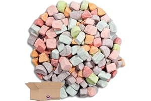 Dehydrated Rainbow Mashmallows Bulk Value Pack | Bundled by Tribeca Curations | 2 Pound Bag