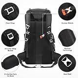 HOMIEE 50L Hiking Backpack Waterproof Large Rucksack for Men Women view 2