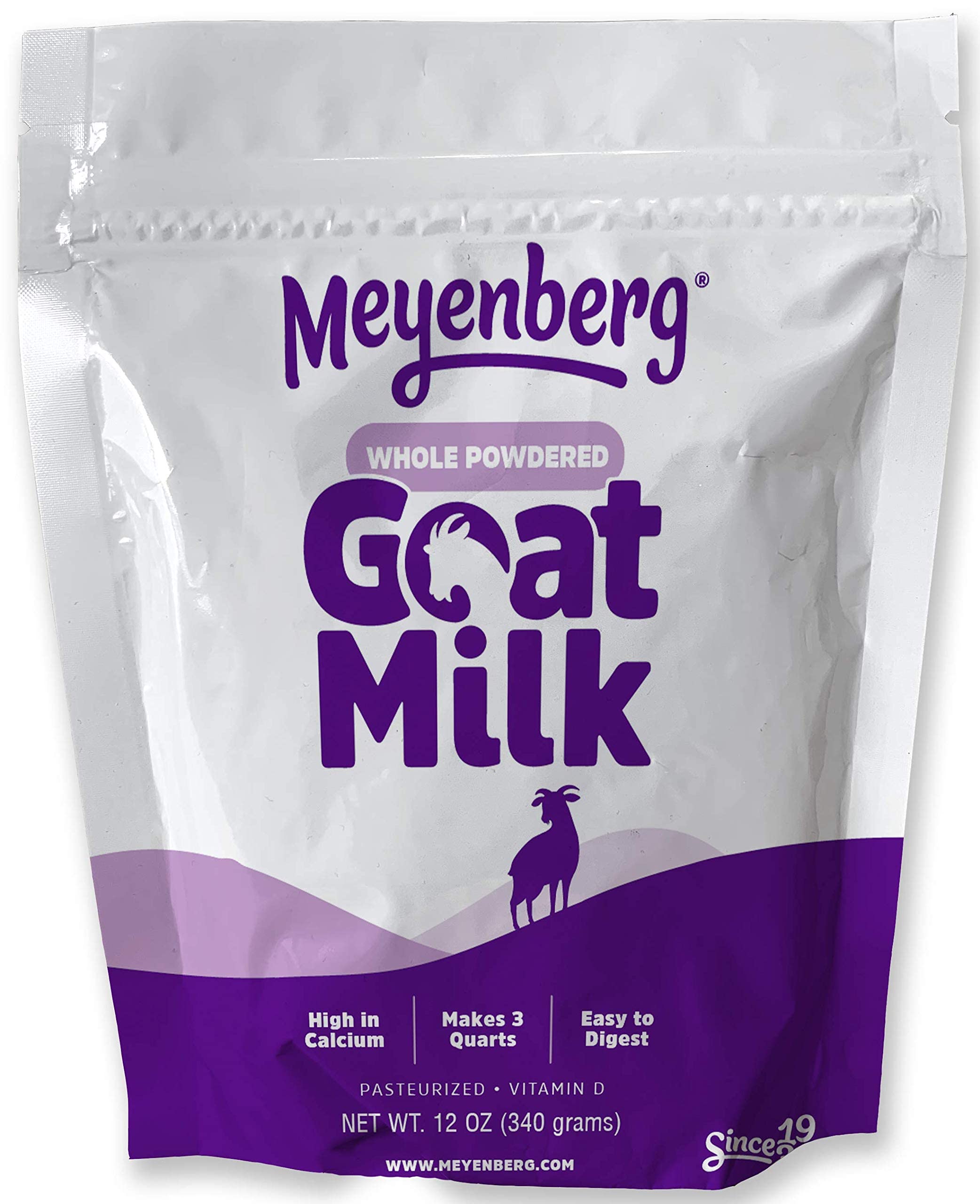Meyenberg Whole Powdered Goat Milk, 12