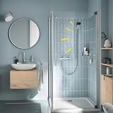 GROHE Vitalio Start 110 Shower Set 3 Spray Rain Jet Massage 1.75m Hose 90cm view 8