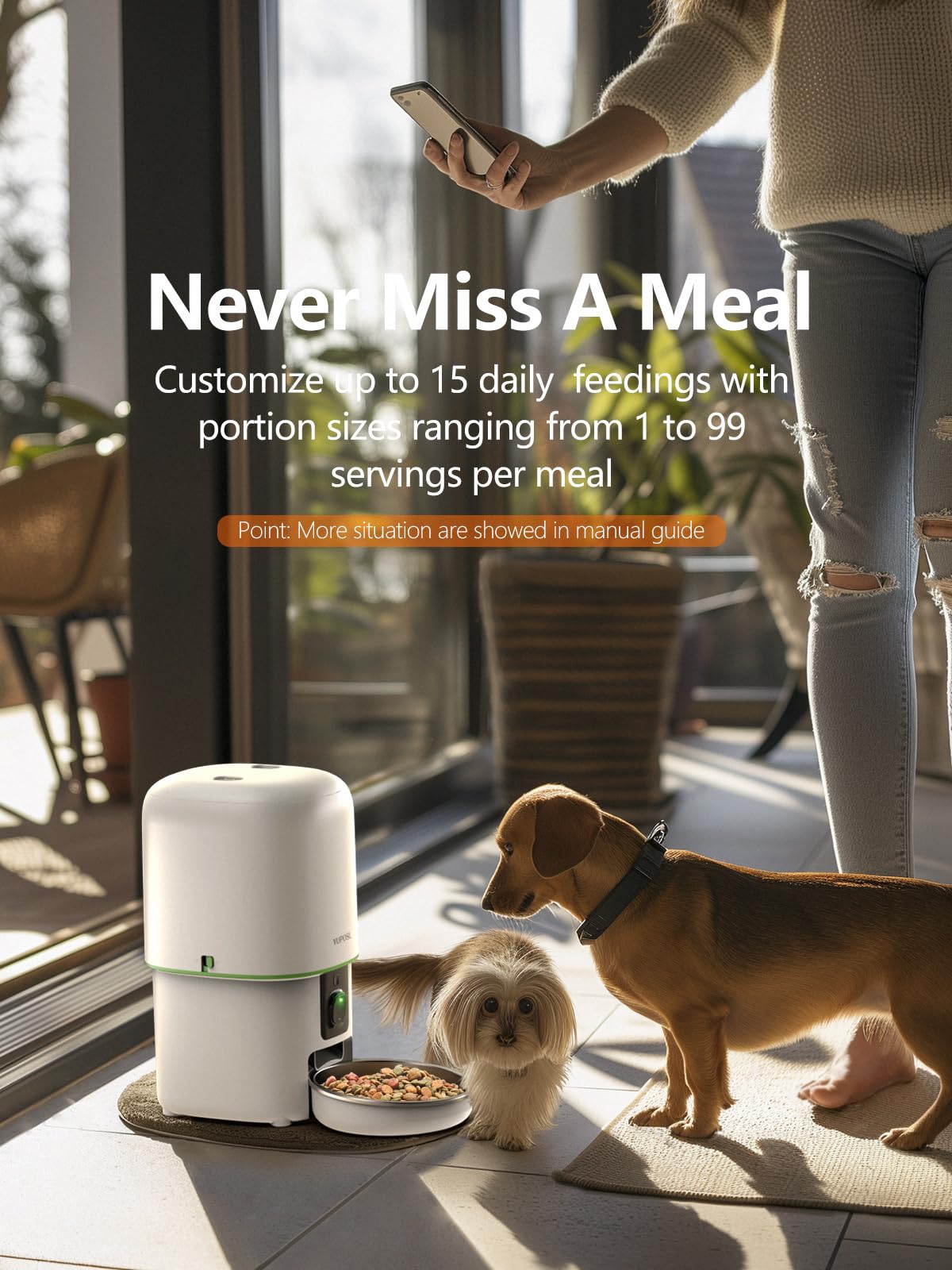 Yuposl Automatic Cat Feeder