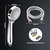 Kuyang High Pressure Shower Head 3 Spray Modes 1.5m Hose Water Saving Turbo view 6