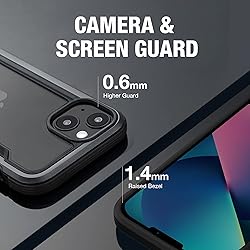 RAPTIC Shield Protective Clear Case, Shockproof for