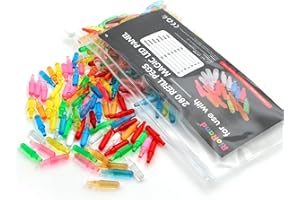 RioRand Refill Pegs 280 PCS Magic LED Panel Light Up Board Accessories for Kids Aged 4 +