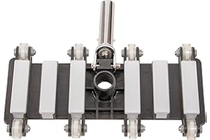 SET SUNSOLAR ENERGY TECHNOLOGIES Heavy Duty Flexible Vacuum Head with Wheels and Swivel Handle