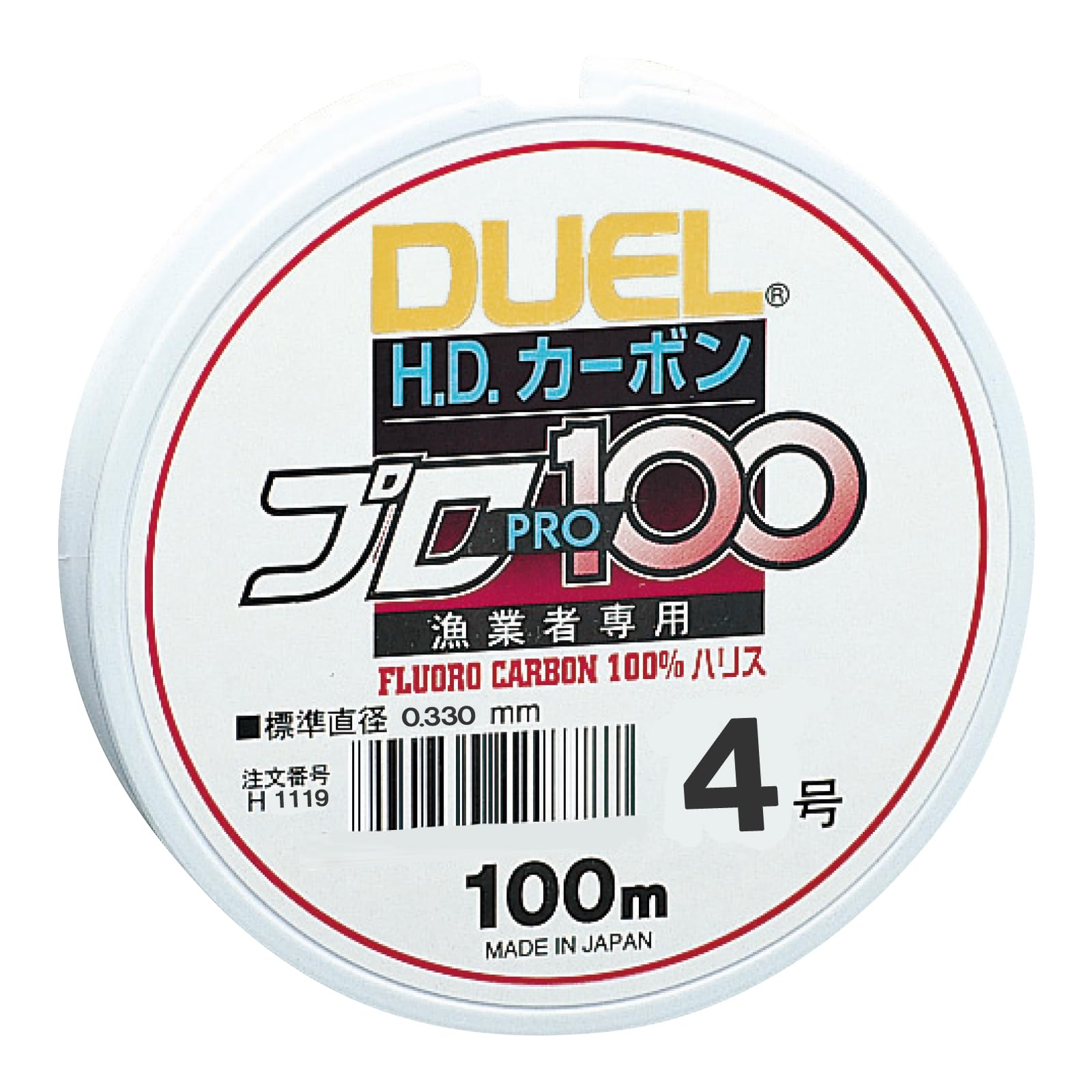 DUEL フロロライン HDカーボンプロ100S クリアーの商品画像