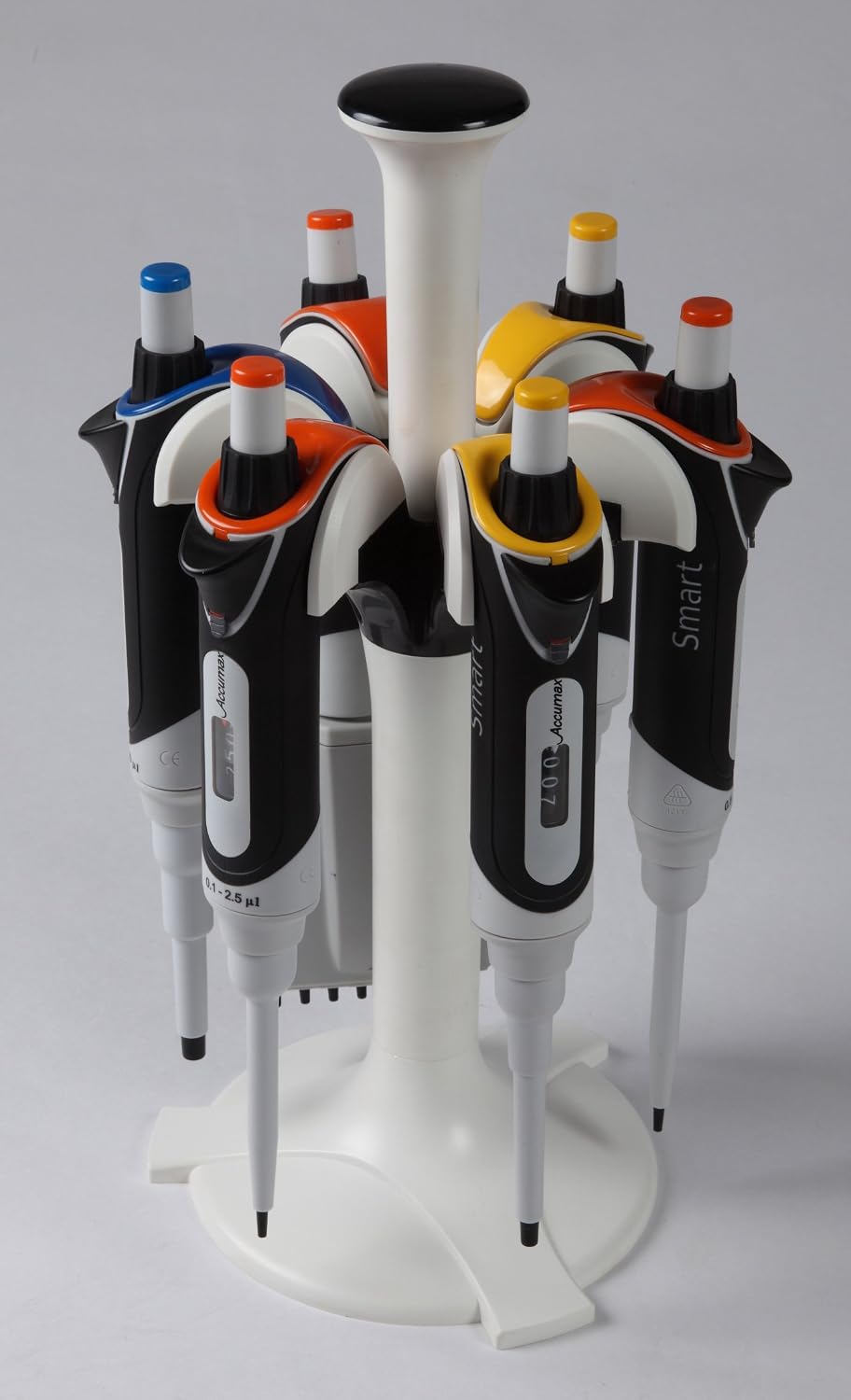 Support De Pipettes Pour Laboratoire - Présentoir Multicouche Pour Tubes à Essai Et Micropipettes, Transparent, 28x10x5,5 Cm