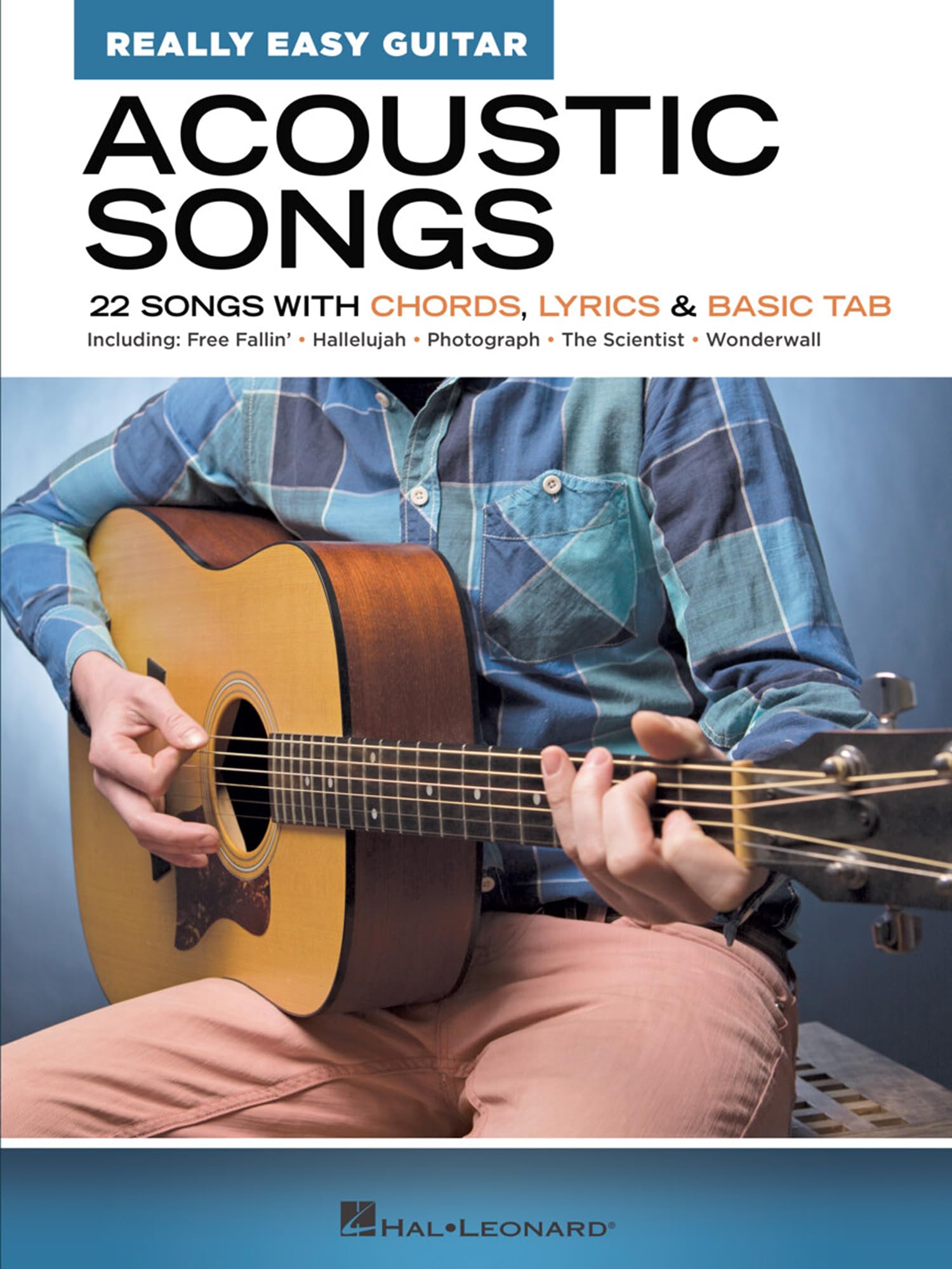 Acoustic Songs - Really Easy Guitar Series 22 Songs with Chords, Lyrics & Basic Tab