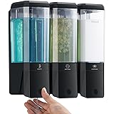 Shampoo and Conditioner Dispenser 3 Chamber No