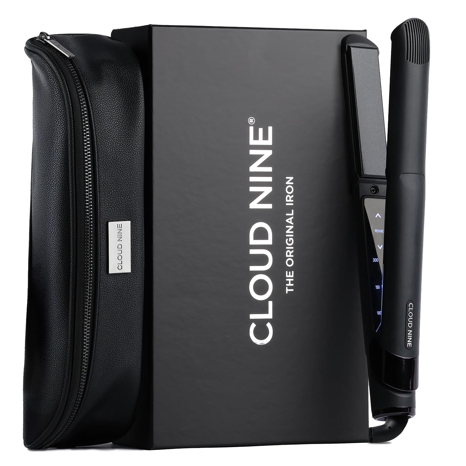Cloud Nine Original Iron, Piastra Capelli Professionale, Revive Mode, Nero