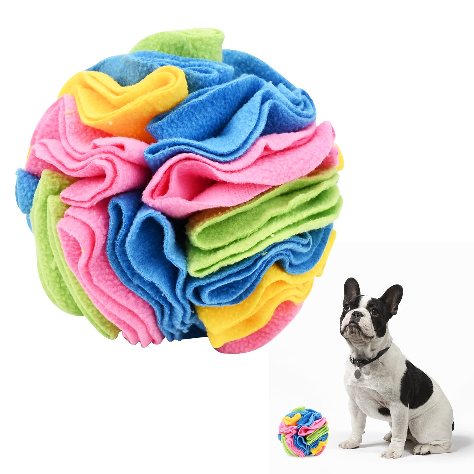 Snuffle Mat for Dogs - Interactive Foraging Mat Encourages Natural Skills, Stress Relief for Small & Medium Dogs
