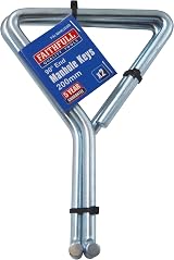 Faithfull Manhole Keys Pair Bent O Shape End 10mm 25mm Depth 200mm Zinc Plated view 6