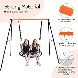 ZENY Swing Stand Frame, Heavy Duty A Frame Swing