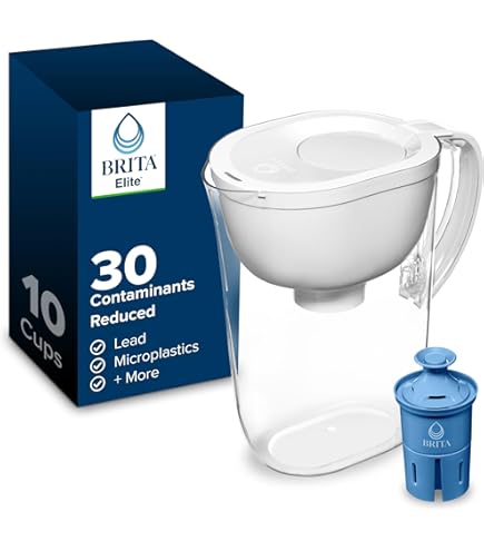 BRITA Jarra Con Filtro De Agua Marella Blanca (2,4 L) Incl. 6x