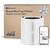 Blueair Blue Pure 511i Max Genuine Replacement Filter, Fits Blue Pure 511i Max Air Purifier
