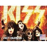 KISS Calendar 2027 Music Band Merchandise Monthly Wall Calender 12 Month | American Made In The USA