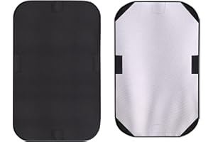 TECUUL 2Pack RV Door Window Sun Shade 25"x16", Upgraded 2-Layer Insulation Covering for Camper RV Door Window and Skylight