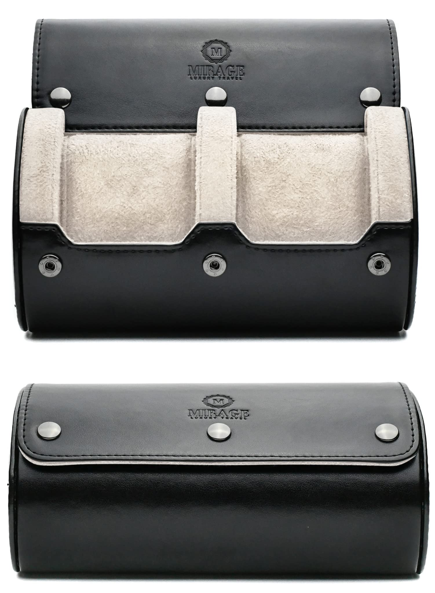 Watch Case for Men - Watch Roll Travel Case - Storage Organizer and Display - Mirage Watch Roll Case…