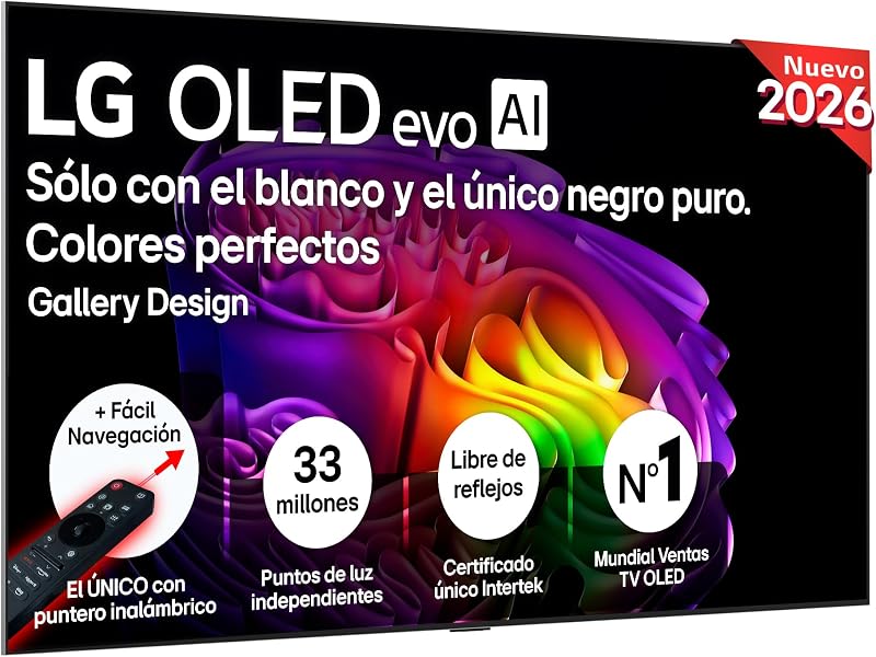 OLED83G64LW - Smart TV OLED EVO AI 83" 4K sem reflexo, 2026