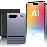 AI Voice Recorder 64GB, Pocket AI Recorder with Transcribe &amp; Summarize, AI Noise Cancellation, APP Control, 35 Hours Recording, Supports 152 Languages for Meetings, Calls, Lectures, Interviews(Grey)