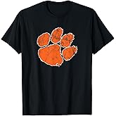Clemson University Tigers Distressed Primary Logo T-Shirt