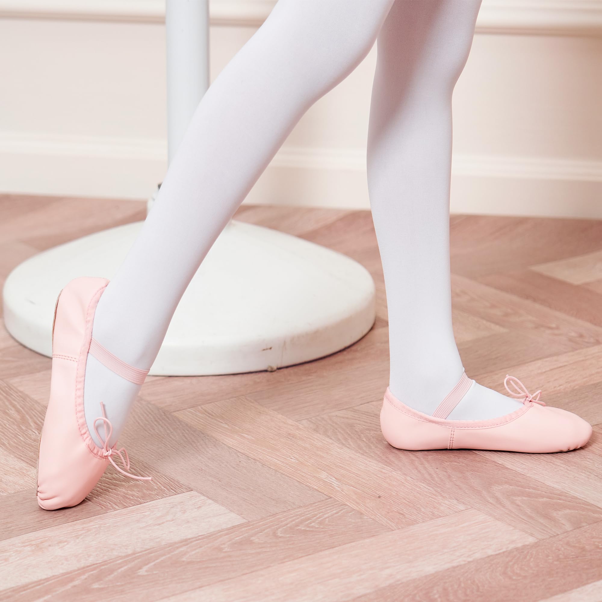 Stelle Ballet Shoes for Girls Toddler Dance Slippers PU Leather Boys Ballerina Shoes for Toddler/Little Kid/Big Kid/Women