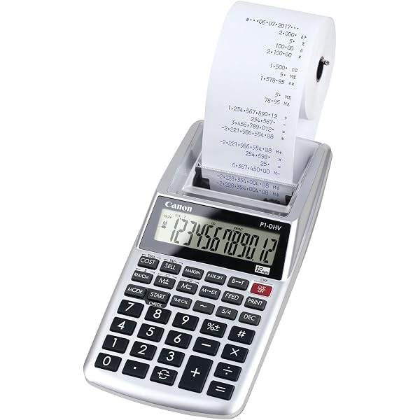 Calculatrice Imprimante REBELL PDC20 WB - Blanche - Impression 2 Couleurs 2.0 Lignes/sec