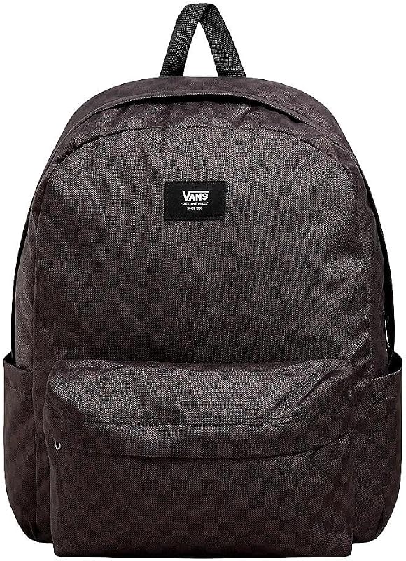 Old Skool Check Backpack VN000H4XBA51, Unisex backpacks, Black, One size EU