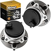Nhsmgt 512326 Rear Wheel Hub Bearing Compatible with Santa Fe 2007-2020, Santa Fe Sport 2013-2018, Sorento 2011-2015, Veracruz 2007-2012, Santa Fe XL 2019 5-Lug with ABS 2pcs
