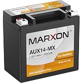 Auxiliary Battery Marxon AUX14 12V 14Ah 200 CCA BCI Group 400 | AGM Maintenance Free Rechargeable SLA Backup Batteries