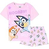 Bluey Short Pajama Set for Girls, Soft Breathable Loungewear - Gifts for Girls