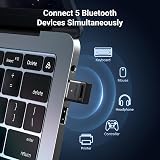 UGREEN Bluetooth 5.3 USB Adapter for PC - 5.3 BR/EDR BLE, 20M Range view 3