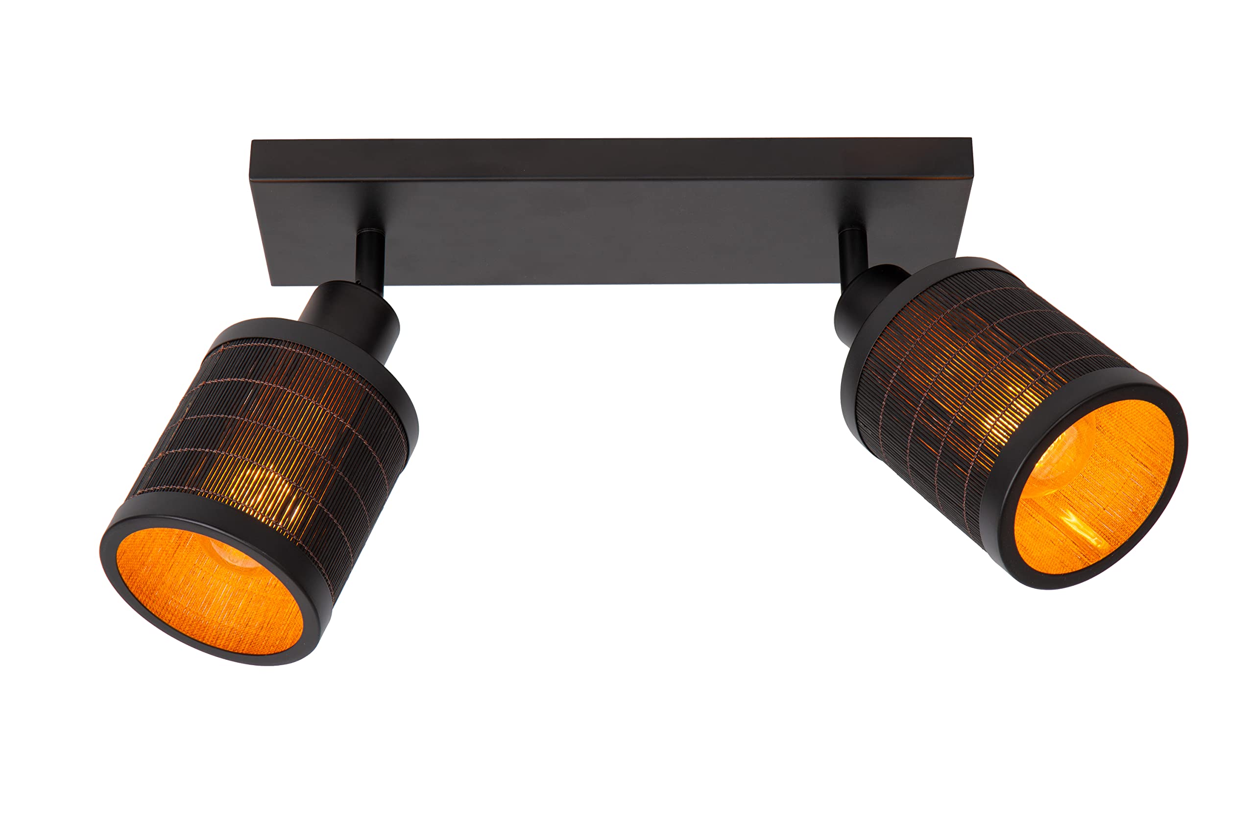LUCIDE Tagalog - Ceiling Spotlight - 2xE27 - Black