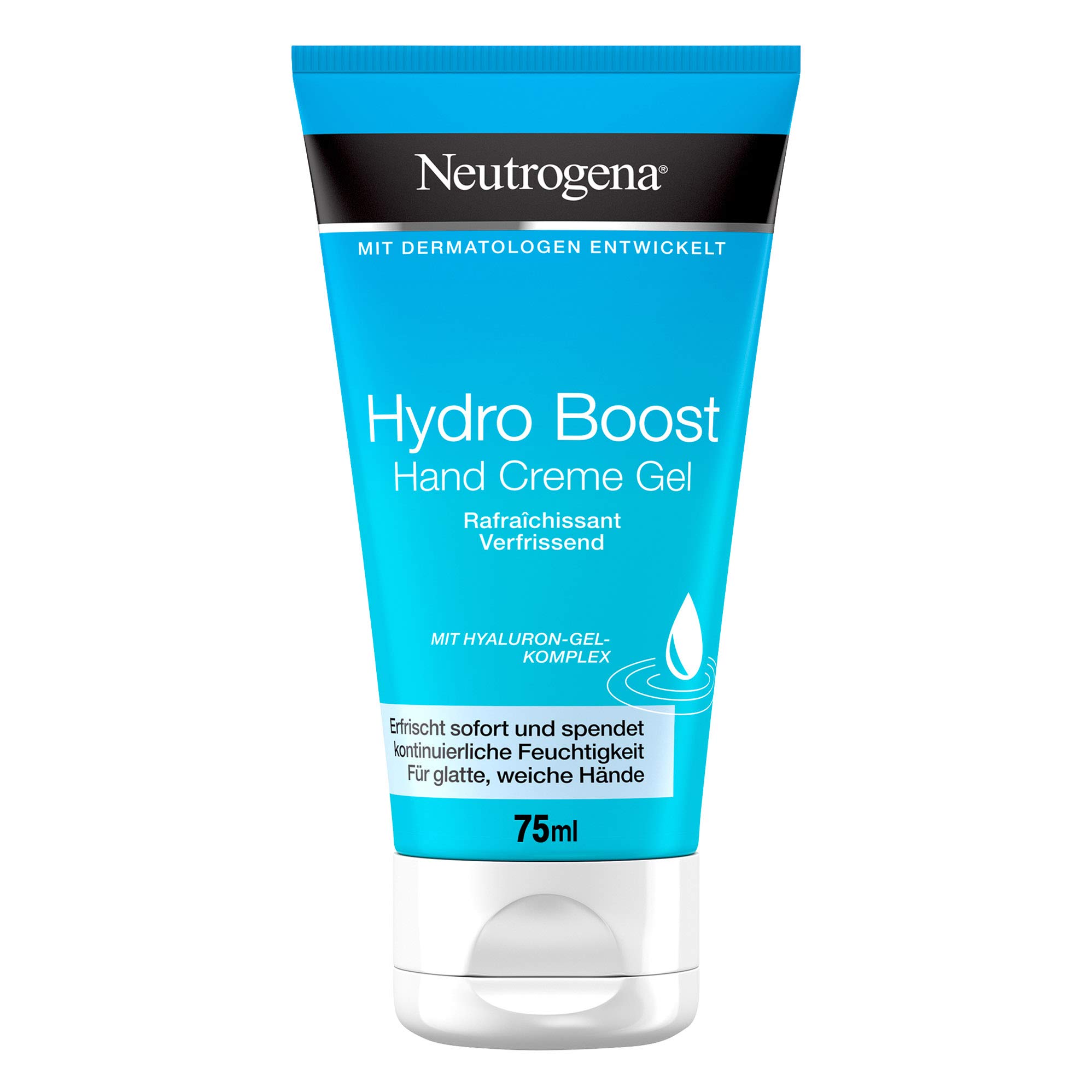 Neutrogena Hydro Boost Hand Cream Gel with Hyaluronic for Any Skin Immediately Absorbing 75 ml