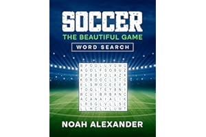 Soccer The Beautiful Game Word Search: 100 Soccer Themed Word Search Puzzles