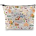 Zuo Bao Milano Cosmetic Bag Milano Italia Gift Milano Travel Milano Fan Gift Milano Pride Gift Italian Souvenir Italia Soccer Italy Inspired (MILANO)