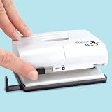 Rapesco 1522 ECO 2-Hole Punch 22 Sheet Capacity Soft White view 3