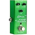 Overdrive Pedal, Horse Electric Guitar Effects Pedals Mini Single Type DC 9V True Bypass (Dark Green)