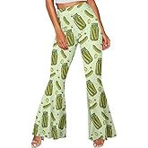 Jndtueit Yoga Pants Women Flared Leggings Tummy Control High Waist Bell Bottom Trousers Plus Size Sports Pants Pilates Slack