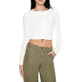 Forever 21 Womens Cable Knit Cardigan Sweater