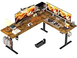 WALKINGDESK 75x61 Inches Reversible L Shaped