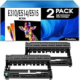 Arcon 2-Pack Black Laser Printer Drum Unit For Dell 593-BBKE E310dw E514dw E515dw