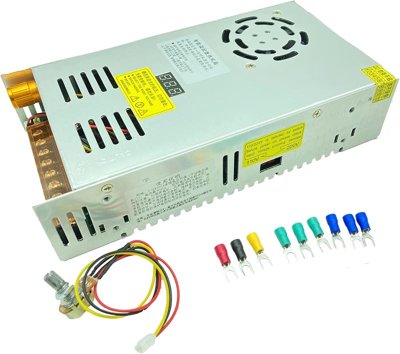Lianshi 0-24V 20A 480W Adjustable DC Switching Power Supply Digital Display