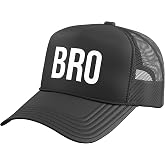 Bro Trucker Hat with Adjustable Mesh Back