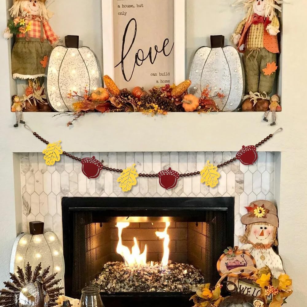 Wreaths, Garlands & Swags - Fall Decorations for Home, DECSPAS 49