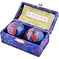 Feng Shui Baoding Chinese Health Exercize Stress Relief Balls 4.2cm/1.7" Fengshuisale Red String Bracelet F1107