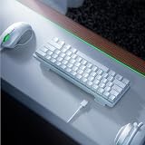 Razer Huntsman Mini 60% Keyboard Red Switch US Mercury White view 8
